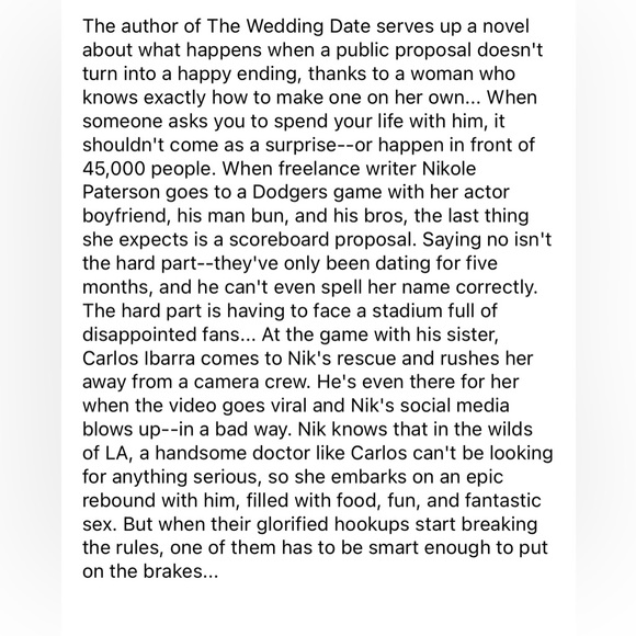 Jasmine Guillory Other The Wedding Date Series Book The Proposal